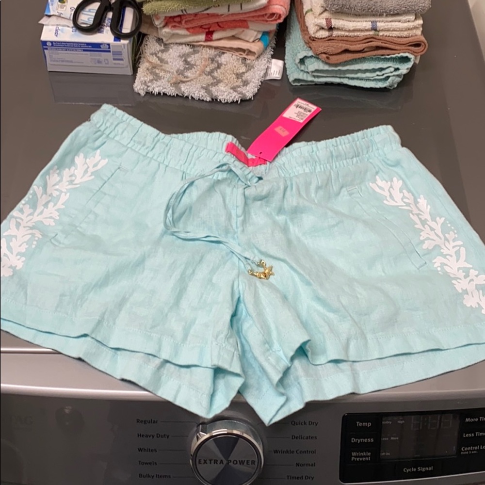 BNWT Lilly Pulitzer baybreeze linen short